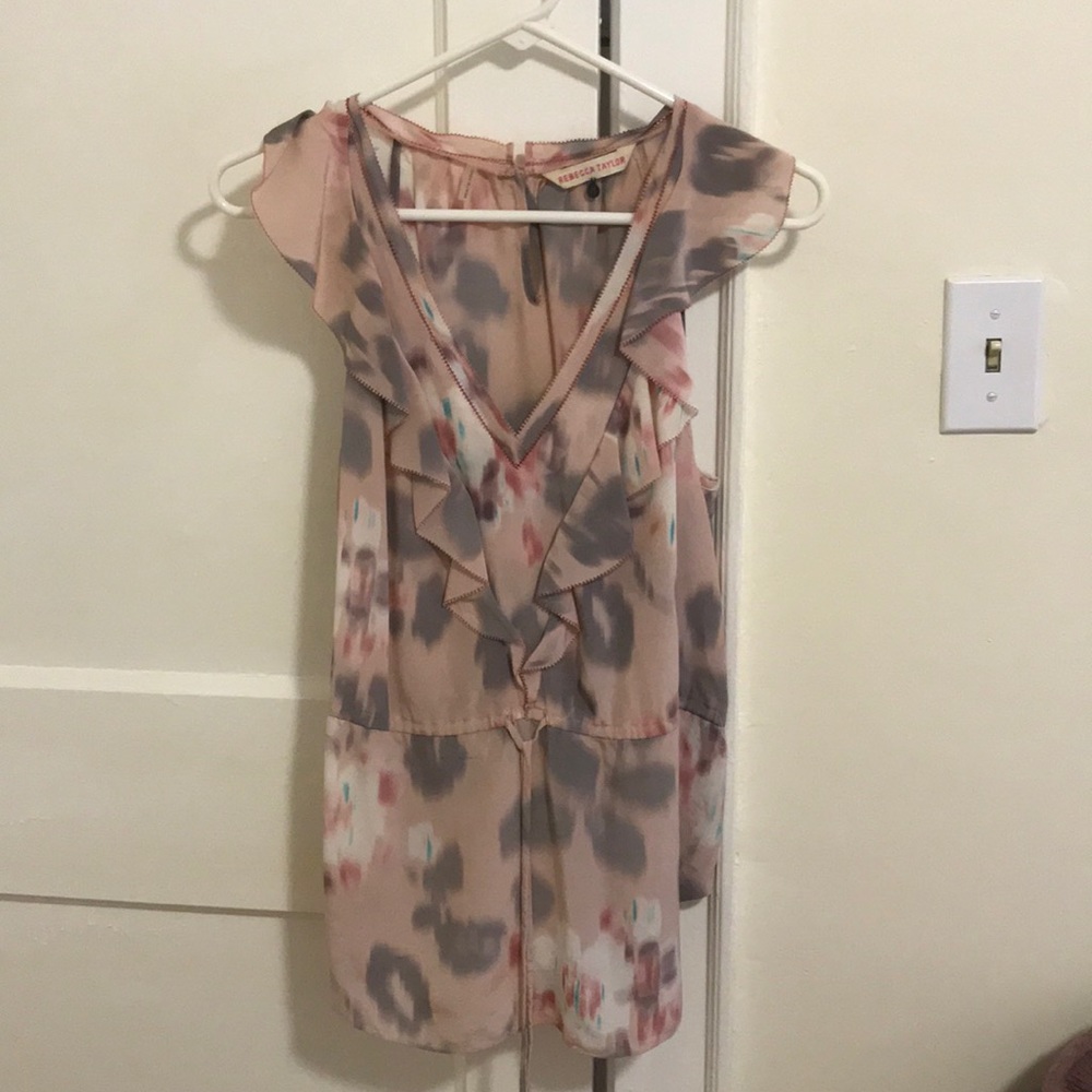Rebecca Taylor silk top, sz 8